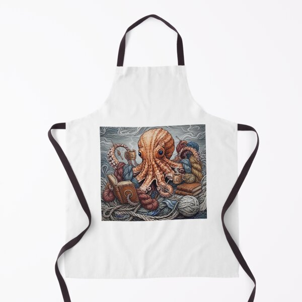 Item preview, Octopuses love books and coffee designed and sold by Wardapotomus.