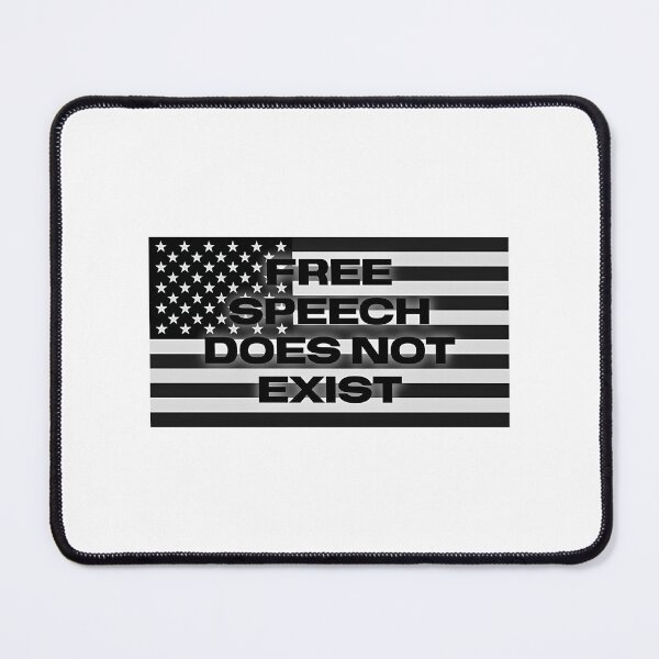 Item preview, Free Speech Does Not Exist designed and sold by corneli-resna.