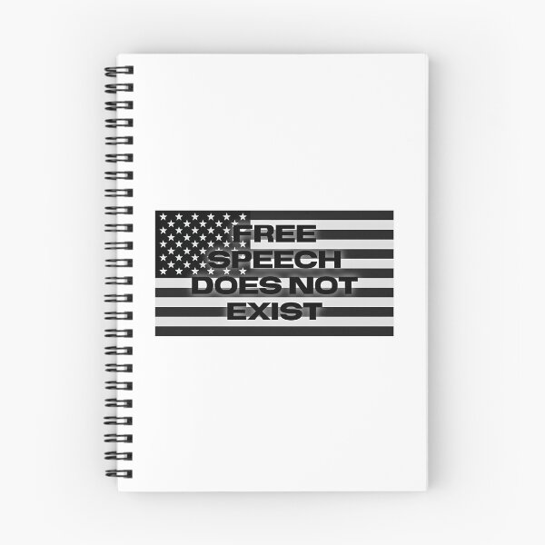 Item preview, Free Speech Does Not Exist designed and sold by corneli-resna.