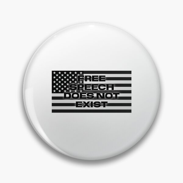 Item preview, Free Speech Does Not Exist designed and sold by corneli-resna.