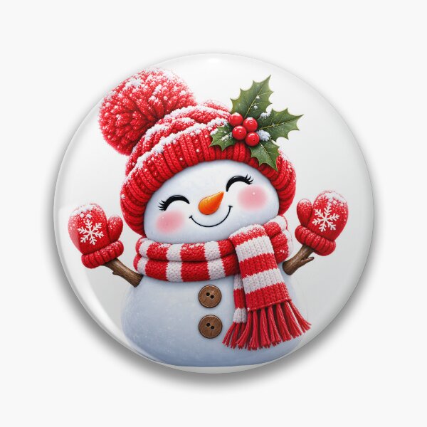 Item preview, Cute Cozy Winter Snowman designed and sold by TinyWeird.