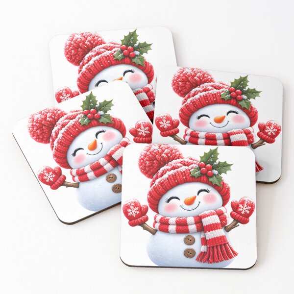 Item preview, Cute Cozy Winter Snowman designed and sold by TinyWeird.