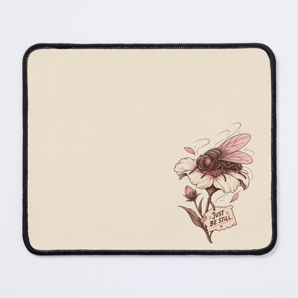 Item preview, Funny Fly Just Be Still – Slow Down Mindfulness Art designed and sold by InnerwayStudio.