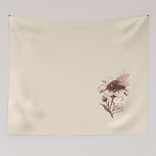 Item preview, Funny Fly Just Be Still – Slow Down Mindfulness Art designed and sold by InnerwayStudio.