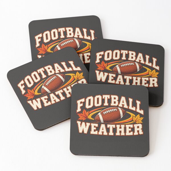 Item preview, Football Weather – Vintage Fall Football Graphic designed and sold by astersgraphics.