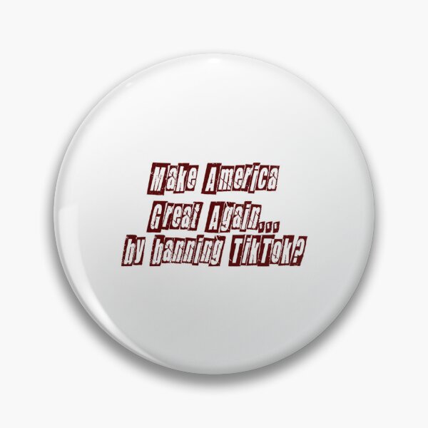 Item preview, Make The America Great Again... By Banning Tiktok designed and sold by corneli-resna.