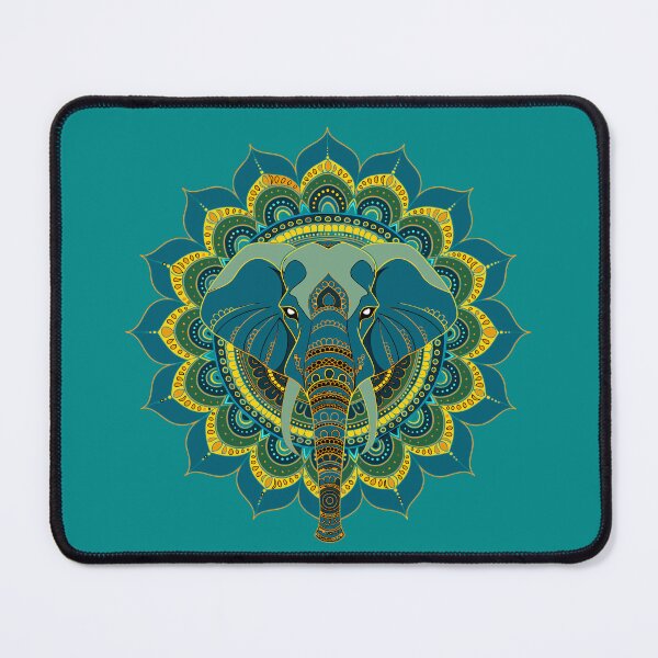 Item preview, Sacred Elephant Mandala Boho Design designed and sold by Paolo-Bandal.