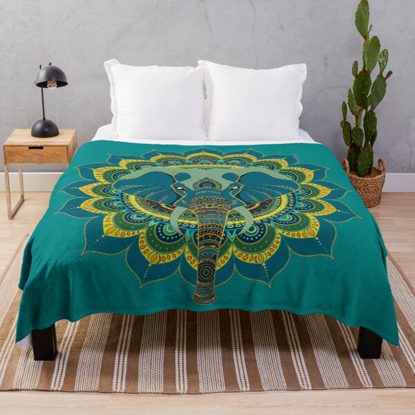 Item preview, Sacred Elephant Mandala Boho Design designed and sold by Paolo-Bandal.