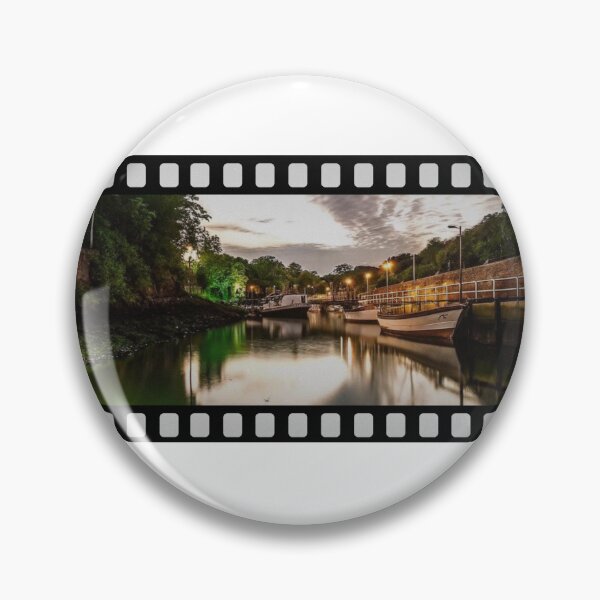 Item preview, Harbor Sunset Reflection Film Art designed and sold by fartiachaf.