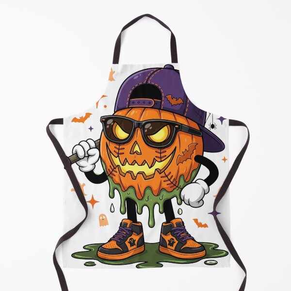 Item preview, Halloween Jack-O-Lantern Baseball Melting Design designed and sold by Solatee.