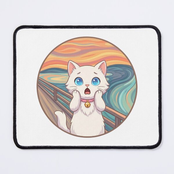 Artikelvorschau, Smilla Cat in The Scream – Art Parody entworfen und verkauft von 1smillaundfiete.
