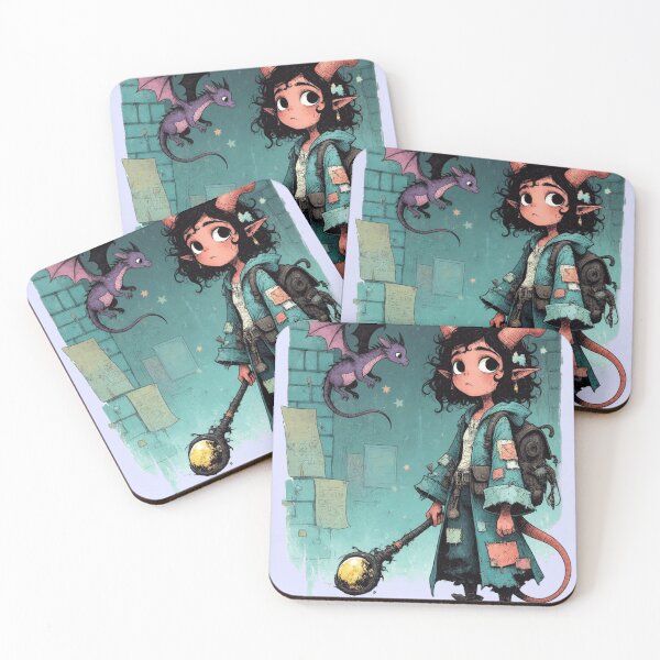 Item preview, Tiefling and her companion designed and sold by The King's general goods.