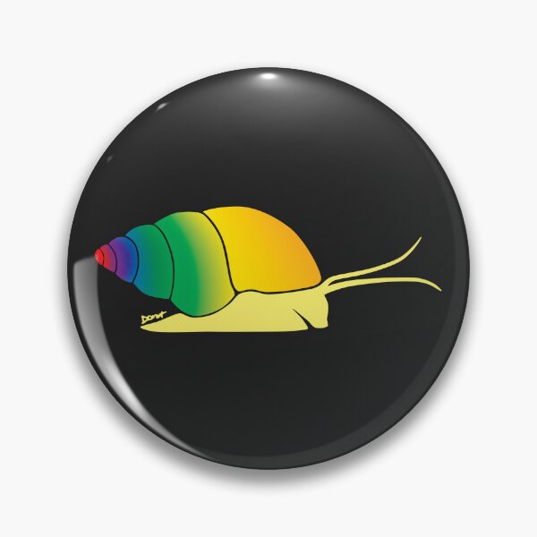Item preview, Rainbow snail - yellow (Potamopyrgus antipodarum) designed and sold by DorotDesigns.