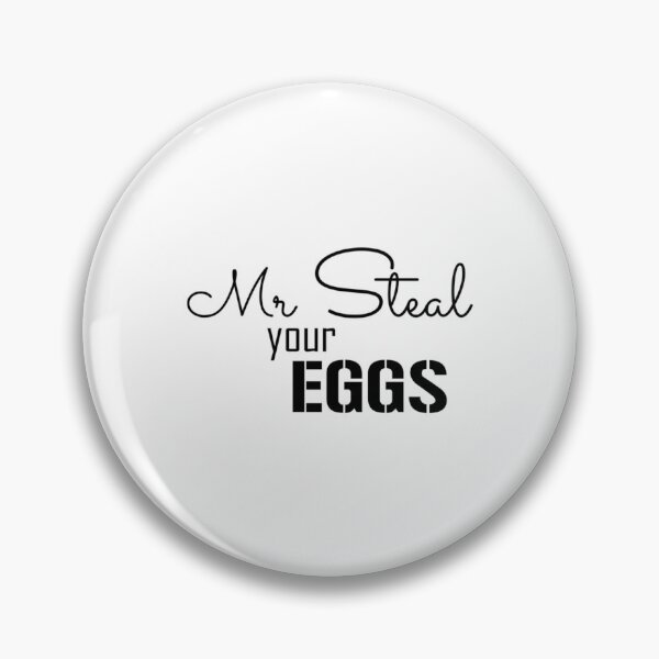 Item preview, Mr Steal Your Eggs Funny (Only Black Text) Short Sleeve designed and sold by haider-leiva.