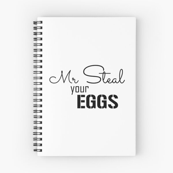 Item preview, Mr Steal Your Eggs Funny (Only Black Text) Short Sleeve designed and sold by haider-leiva.