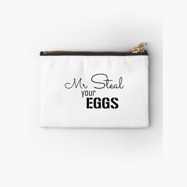 Item preview, Mr Steal Your Eggs Funny (Only Black Text) Short Sleeve designed and sold by haider-leiva.