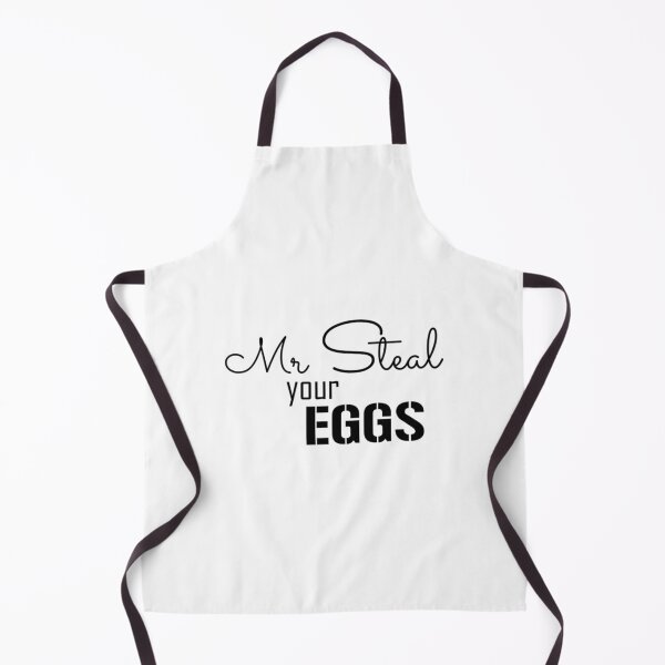 Item preview, Mr Steal Your Eggs Funny (Only Black Text) Short Sleeve designed and sold by haider-leiva.