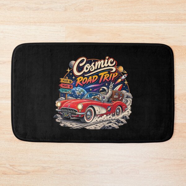 Item preview, Cosmic Road Trip on the Moon designed and sold by Side Quest Co..