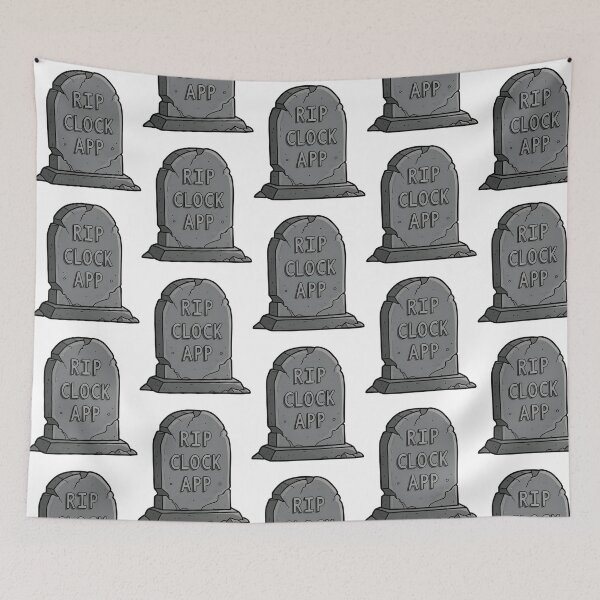 Item preview, Rip Clock App Tombstone designed and sold by corneli-resna.