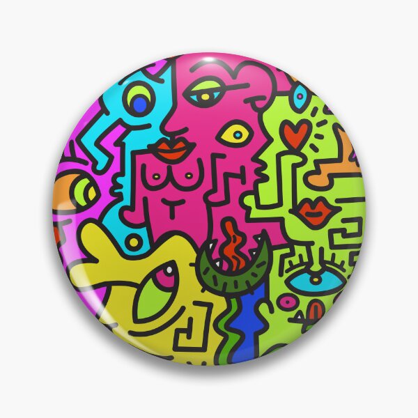 Item preview, Crazy Color world designed and sold by bitpopart.