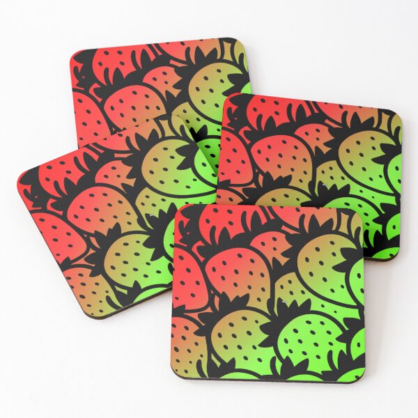 Item preview, STRAWBERRY - Psychedelic Pattern designed and sold by YOFANTZ!.