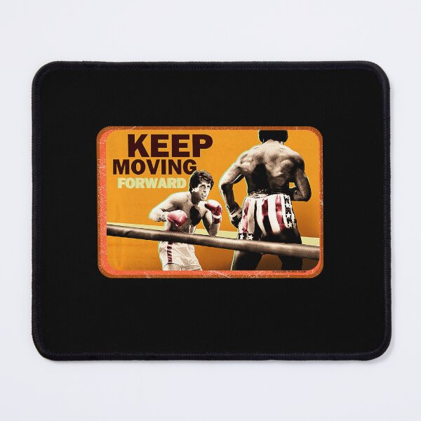 Item preview, Rocky Apollo Creed Keep Moving Forward Design designed and sold by bullnizomona.