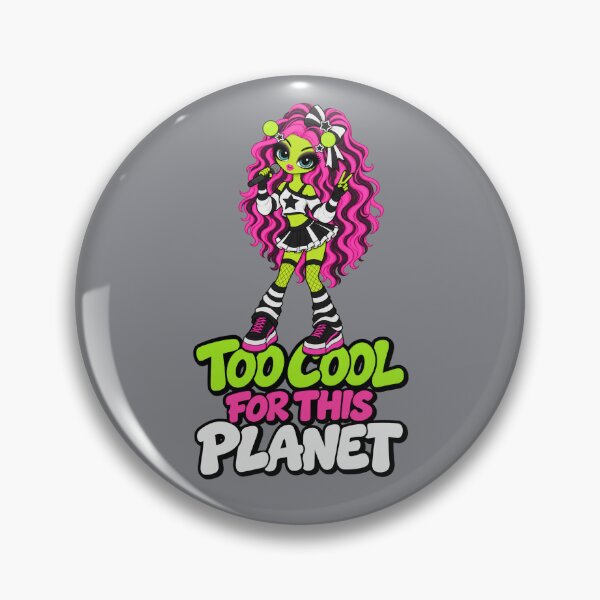 Item preview, Too Cool for This Planet – Alien Singer designed and sold by Aimetoi.