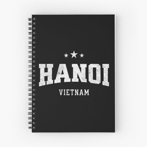 Item preview, Hanoi Vietnam Vintage Varsity Distressed Retro College Travel Design designed and sold by NiceTeeClub.