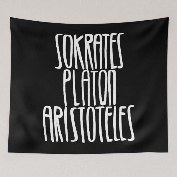 Item preview, Philosophy, Socrates, Plato, Aristotle designed and sold by badlydrawnbabe.