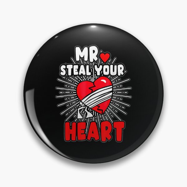 Item preview, Mr Steal Your Heart Valentines Day Fun V Day Boys Kids designed and sold by haider-leiva.