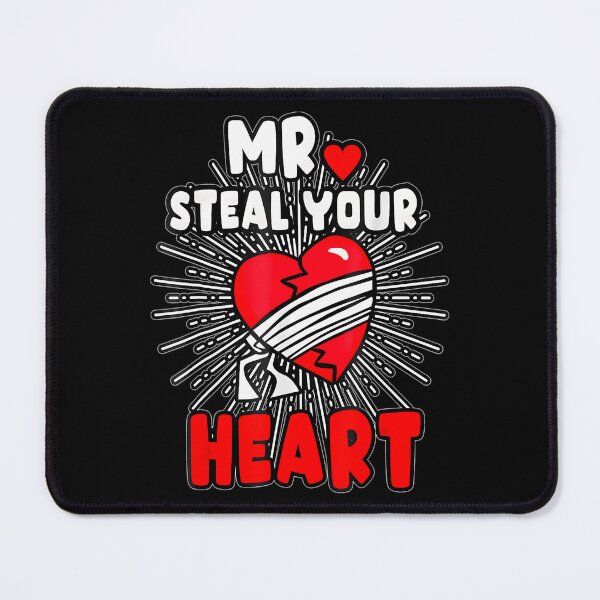 Item preview, Mr Steal Your Heart Valentines Day Fun V Day Boys Kids designed and sold by haider-leiva.