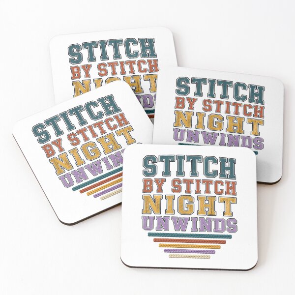 Item preview, Stitch By Stitch Night Unwinds designed and sold by aihrgdesign.