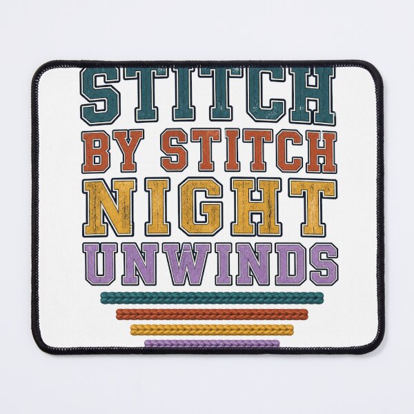 Item preview, Stitch By Stitch Night Unwinds designed and sold by aihrgdesign.
