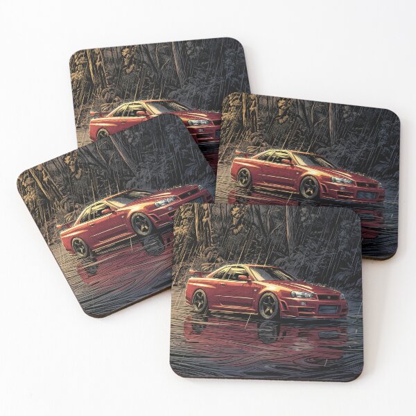 Item preview, Nissan Skyline GTR R34 Red Blood designed and sold by Racing Art Store.