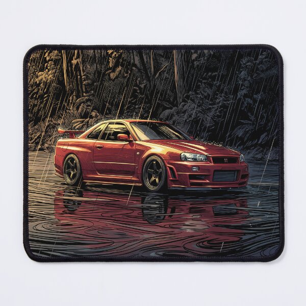 Item preview, Nissan Skyline GTR R34 Red Blood designed and sold by Racing Art Store.