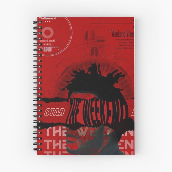 Item preview, The Weeknd red Poster designed and sold by Twelvecloth.