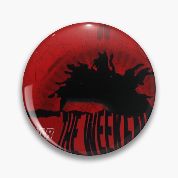 Item preview, The Weeknd red Poster designed and sold by Twelvecloth.