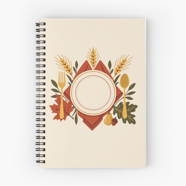 Item preview, Thanksgiving Table Setting – Autumn Harvest Dinner Design designed and sold by astersgraphics.