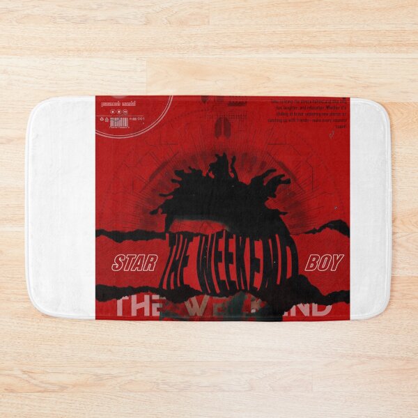Item preview, The Weeknd red Poster designed and sold by Twelvecloth.
