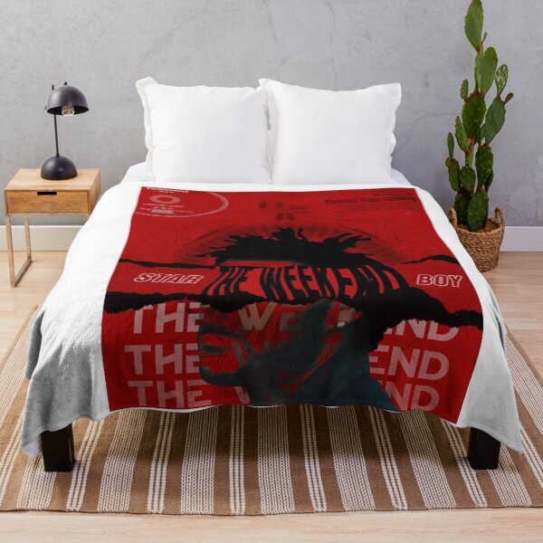 Item preview, The Weeknd red Poster designed and sold by Twelvecloth.