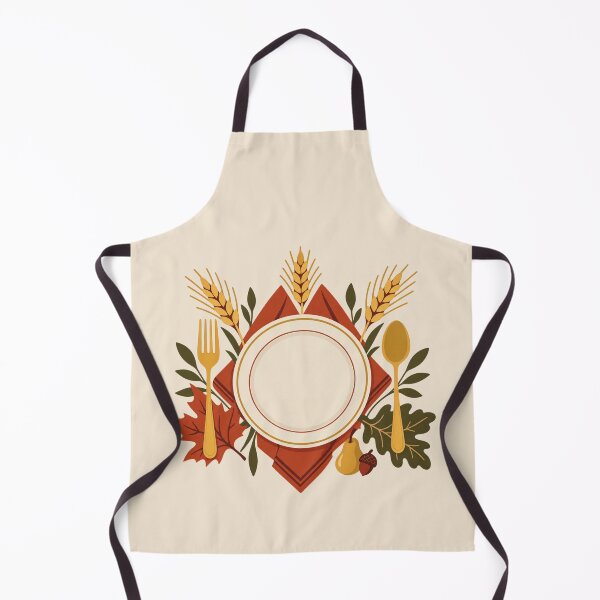 Item preview, Thanksgiving Table Setting – Autumn Harvest Dinner Design designed and sold by astersgraphics.