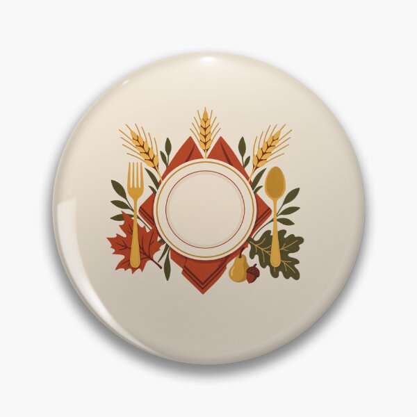 Item preview, Thanksgiving Table Setting – Autumn Harvest Dinner Design designed and sold by astersgraphics.