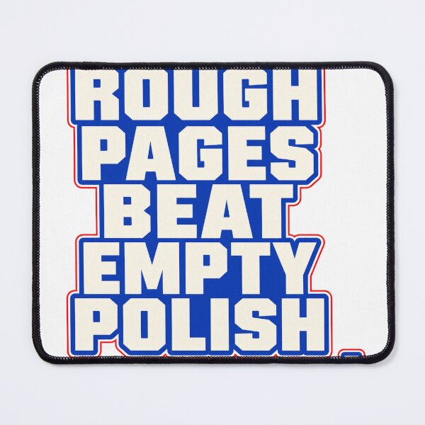 Item preview, Rough Pages Beat Empty Polish designed and sold by aihrgdesign.