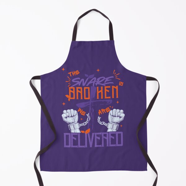Item preview, We are delivered -Christian Prayer Passion - Retirement Gifts - Purple designed and sold by Doiemacreations.