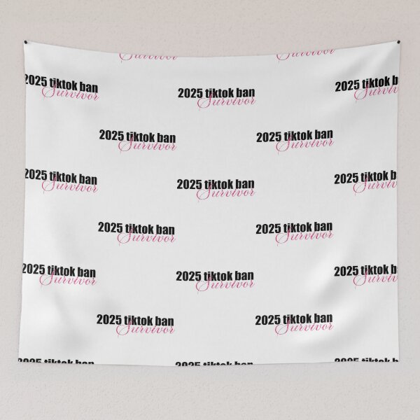 Item preview, Tiktok Ban Survivor designed and sold by corneli-resna.