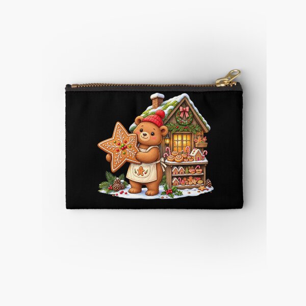 Item preview, Cute Christmas Bear Gingerbread Cookie Bakery Holiday designed and sold by MrDev.