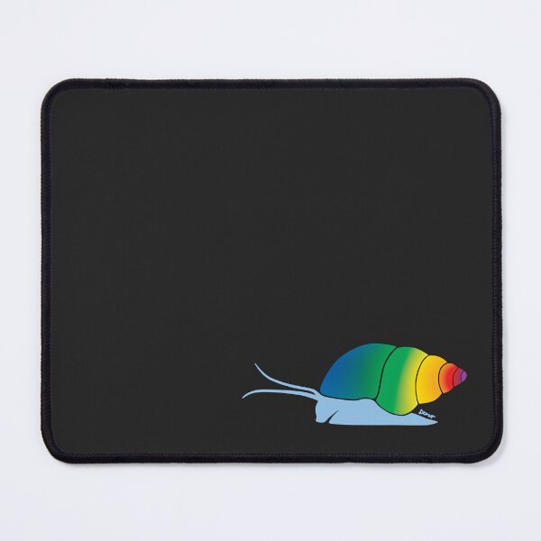 Item preview, Rainbow snail - blue (Potamopyrgus antipodarum) designed and sold by DorotDesigns.