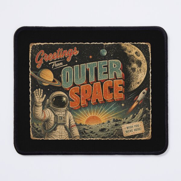 Item preview, Greetings from Outer Space designed and sold by Side Quest Co..
