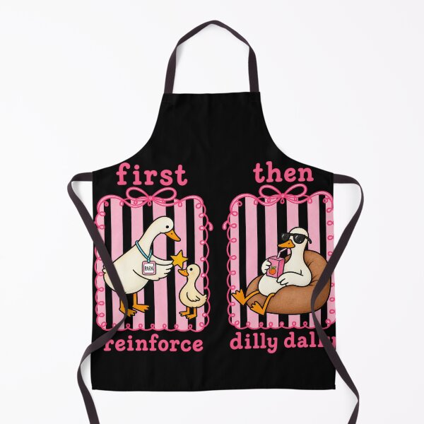 Item preview, First Reinforce Then Dilly Dally Funny ABA Therapist Goose Design designed and sold by VGAfanatic.