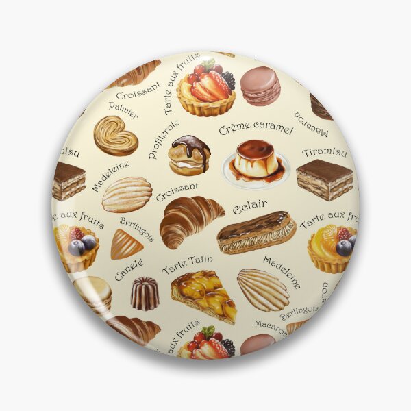 Item preview, French desserts,  Parisian Pastry designed and sold by Art_By_Wing.